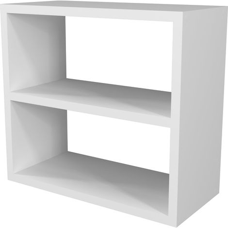 Estante de cocina independiente de 2 niveles 40 x 435 x 20 cm blanco 030006965