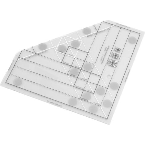 Règle quadrillée pour patchwork, échelle de précision professionnelle en acrylique, pour la couture domestique et les accessoires de couture DIY (1/5)