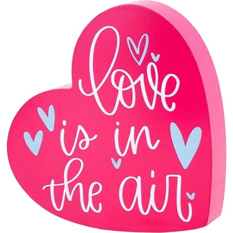 Coeur En Bois - Décoration Festive Pour Mariage Et Saint-Valentin - Ornement Rustique Pour Intérieur - Lot De 1 (1/5)