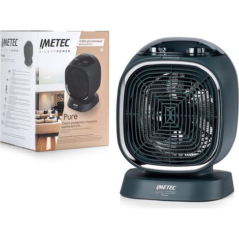 Imetec Silent Power Pure Termoventilatore Silenzioso Ion Technology 2100W (1/5)
