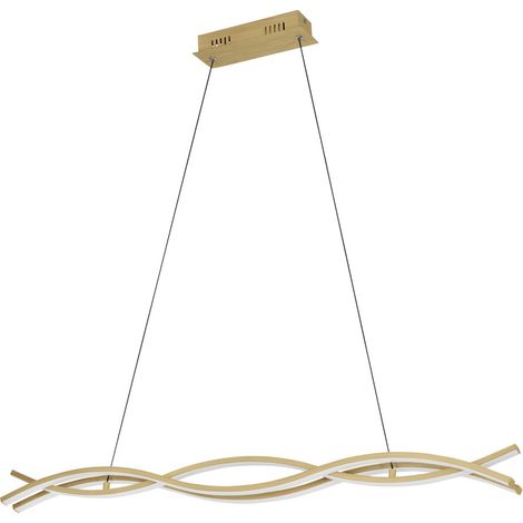 Suspension LED en forme de bois Lasana 4 90 cm - 901106 (1/3)