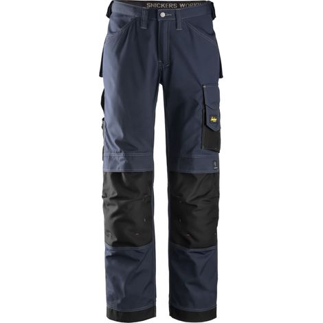PANTALÓN RIPSTOP AZUL MARINO-NEGRO T.48