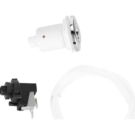 Interrupteur à Bouton D'air SPA Bouton Pneumatique De Piscine Sur Off Interrupteurs à Poussoir Ensemble De Commutateurs D'équipement De Piscine Kits De Tubes De Bain Pour Outils Domestiques (1/4)