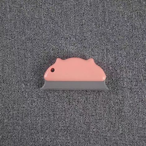 Peigne de nettoyage Peigne pour animaux de compagnie Brosse d'épilation flottante pour chiens, chats, tapis de canapé, Pour les animaux de compagnie(rose) Peigne de nettoyage Peigne pour animaux de co (1/5)