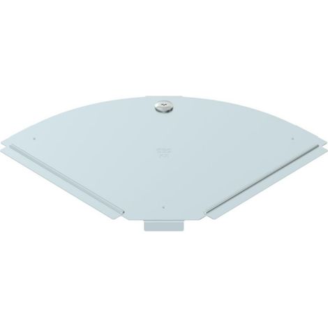 OBO Bettermann Deckel für 90°-Bogen B200mm Stahl bandverzinkt, 6036904