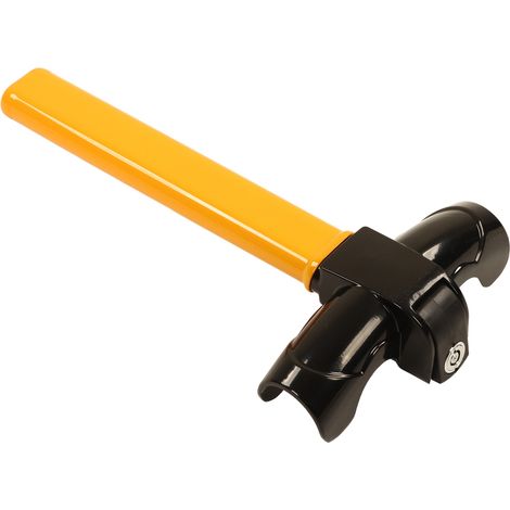 Bloque-volant universel pour auto, protection anti-vol robuste et résistante aux intempéries, mécanisme pivotant, compatible avec tous véhicules (1/5)