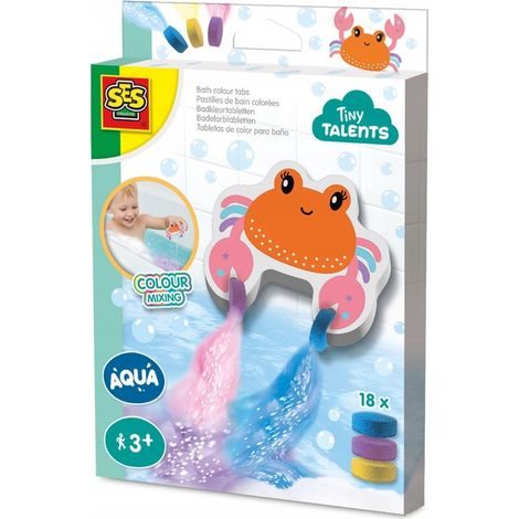 KRAB Badetabletten zum Färben des Badewassers für Kinder, 18 Stück, 13052 (1/5)