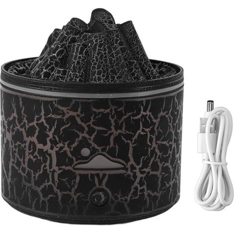 Diffusore Volcano, umidificatore d'aria, diffusore di aromi a fiamma, umidificatore d'aria, spray meduse, dispositivo per aromaterapia, grande capacità, uso domestico, diffusore di aromaterapia silenz