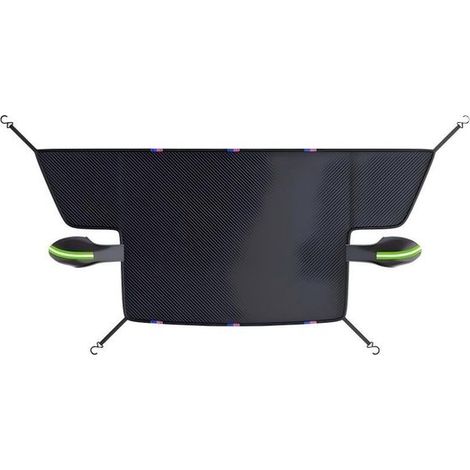 Telo copriauto antineve, tessuto Oxford, 253 x 117 cm, copertura antigelo impermeabile per parabrezza, per tutte le stagioni, auto, SUV, camion, pickup, visiera antigelo, stile 1 (1/5)