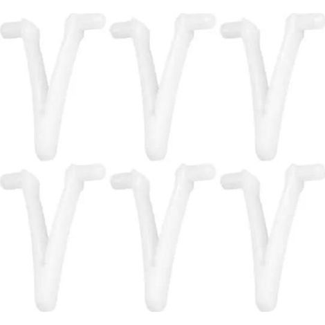 Pince de remplacement pour brosse de piscine, forme papillon, finition lisse, entretien piscine et spa (1/4)