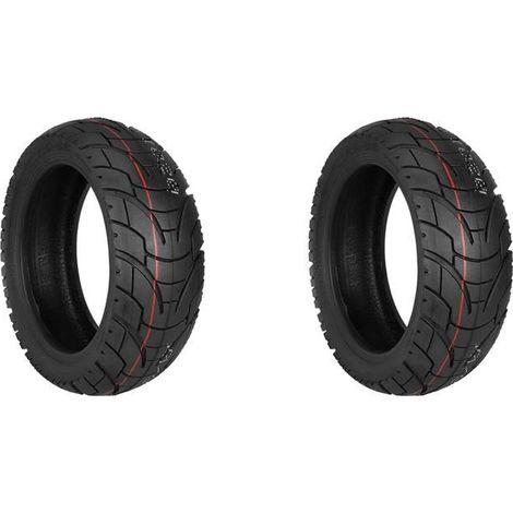 2X Pneu D'Autoroute 80/65-6,5 de 10 Pouces pour Pneu de Scooter Électrique pour Zero 10X 255x80 10x3