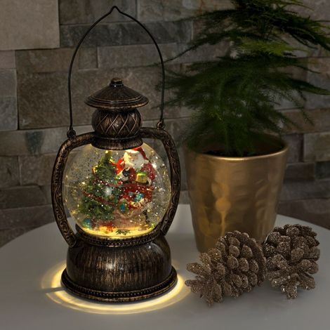 Konstsmide LED Kugellaterne Weihnachtsmann 20 x Ø 12 cm Laterne (1/5)