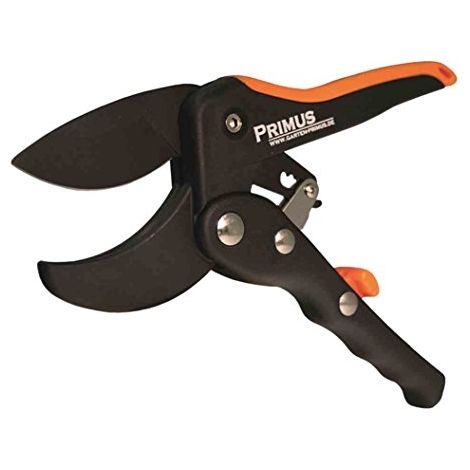 JARDIN PRIMUS SÉCATEUR, FEMME - CLIQUET CISEAUX, NOIR/ORANGE, 18 X 6,2 X 1,9 CM, 01015 (1/4)