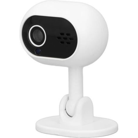 Caméra Intérieure, Caméra de sécurité Domestique 1080P, Expérience Visuelle Améliorée, Conversation Bidirectionnelle, Accès à Distance, Nocturne Infrarouge Automatique, (White) (1/5)