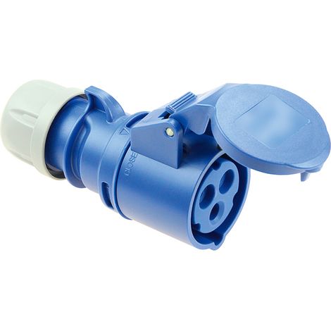 Base aerea cetac 2p+t azul 16a 230v ip44 (1/2)