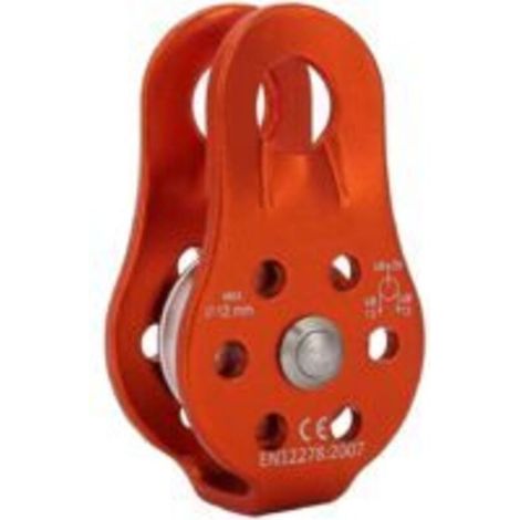 Poulie De Renvoi 26 KN - Fix Pulley Palan - pour des Cordes Textils D´Un Diamètre D´au Plus 12 mm (1/5)