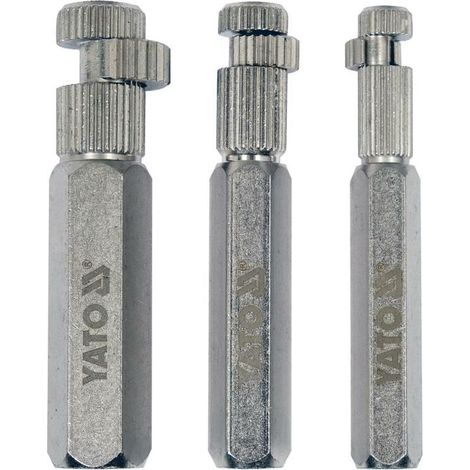 Werkzeugset Yato yt-21793 Kohlenstoffstahl verzinkt 3-teilig