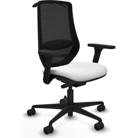 piqueras-y-crespo Mardos Silla de Oficina Blanca Confort (1/3)