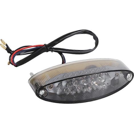 28 LED Motorrad-ATV-Rauchlampe Brems- Kennzeichen-Rücklicht