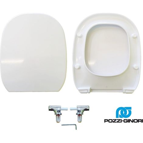 Copriwater 500 Pozzi Ginori termoindurente bianco Soft Close Originale