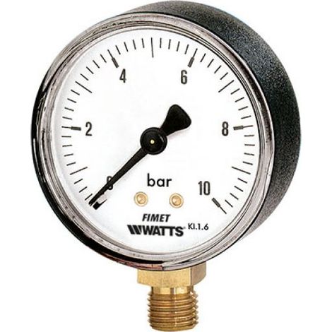 MANOMETRO ATTACCO RADIALE M 1-80 16 bar