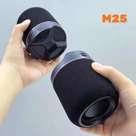 Enceinte Bluetooth sans fil magnétique 2 en 1 (noire) (1/2)
