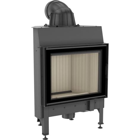 Kamineinsatz aus Stahl KRATKI NADIA 10 kW Ø 200 (1/5)