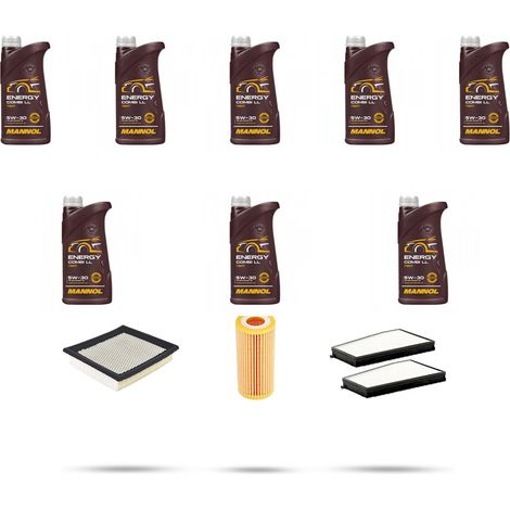 Kit tagliando 3 FILTRI e 8L OLIO compatibile con Ssangyong Actyon 2.3 110kw dal 2007 (1/5)