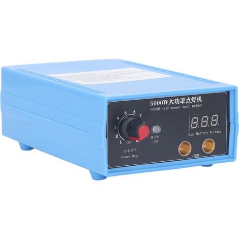 Poste à souder par points 5000 W pour cuivre à haute conductivité, portable, sur batterie, prise UE (AC 100-240 V). (1/5)