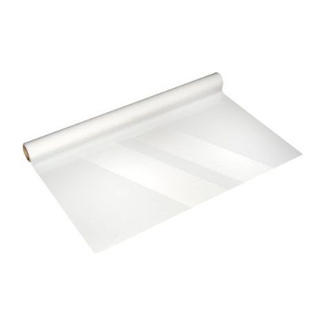 Pizarra autoadhesiva de borrado en seco con perforaciones.