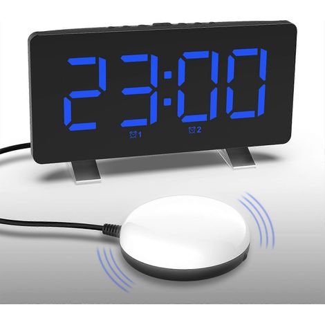 Digitaler Vibrationswecker mit Nacht- und Tageslicht, ideales Geschenk für Kinder (1/4)
