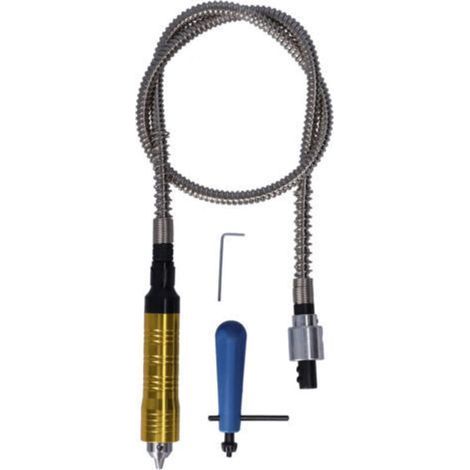 Câble d'extension d'arbre flexible pour rectifieuse, poignée de mandrin, adaptateur de polisseuse électrique, accessoires (1/4)