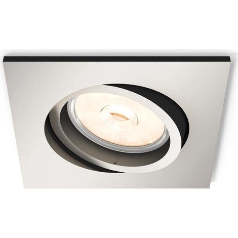PHILIPS Faretto Da Incasso Orientabile Cromato Opaco Senza Lampadina