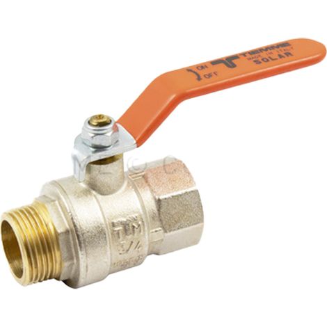 Valvola A Sfera Per Solare Mf A Leva 3/4" (1/2)
