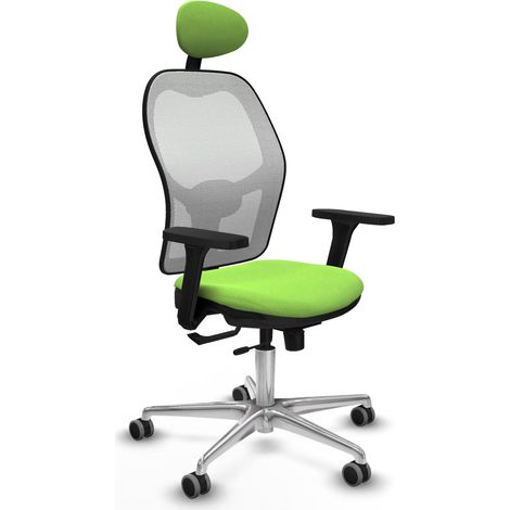 Sedia da ufficio piqueras y crespo Jorquera bianco braccioli 3D (1/2)