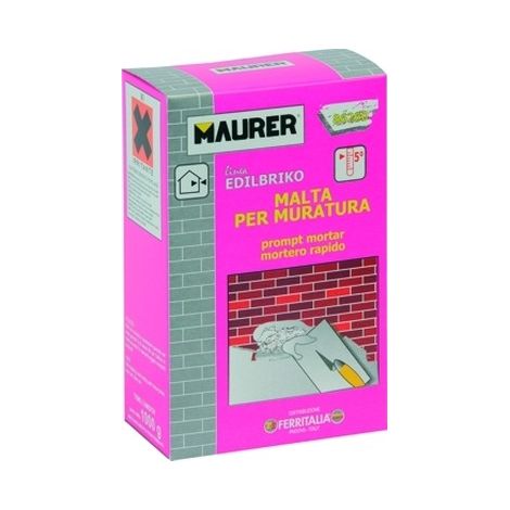 Malta Pronta 1 Kg Maurer Uso interno ed esterno