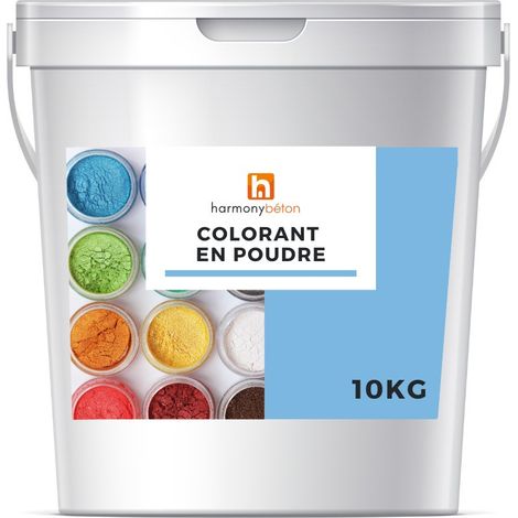 Colorants en poudre - 10 kg Marron oxyde - Harmony Béton