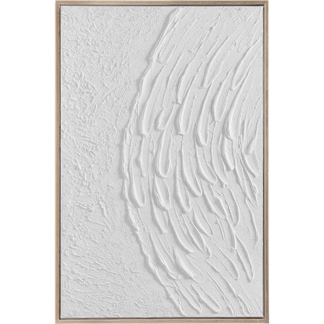 Quadro decorativo in rilievo in gesso (60x90 cm) Severine SKLUM