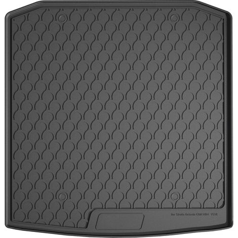 Vasca baule su misura in gomma sintetica - compatibile per Skoda Octavia Wagon (06/20) baule basso