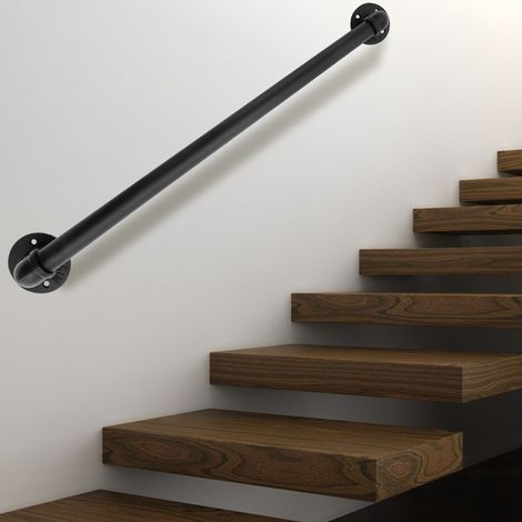 Treppengeländer, Metall-Treppengeländer, industrielles Handgeländer 3 Fuß (1/5)
