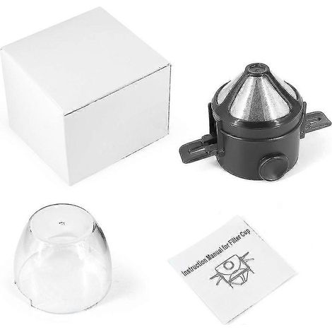 Cafetière portable Tea H avec filtre pliable, sans filtre en acier inoxydable, réutilisable et sans écoulement.