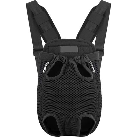 Sac à dos pour animaux, respirant et confortable, spécialement conçu pour petits et moyens chiens, chats et chiots, avec pattes ajustables à sortir, sac de transport portable pour animaux, taille M, n (1/5)