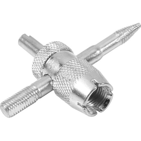 Kit 4 Outils Démonte-pointeau de Valve Pneu Voiture Vélo Réparation (1/4)
