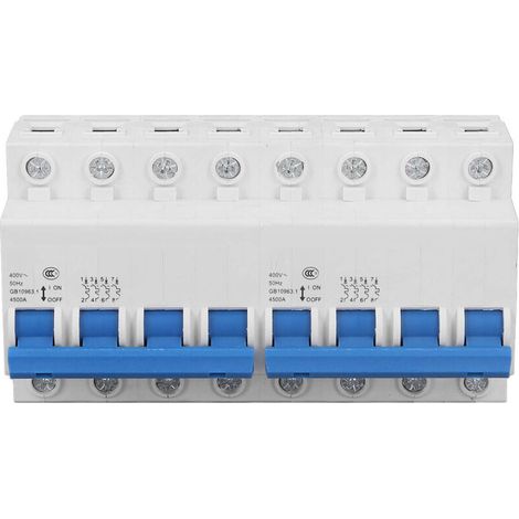 Mini-Verriegelungs-Umschalter, Führungsschienen-Typ, AC400V 4P + 4P 6000A Doppel-Handumschalter (1/5)