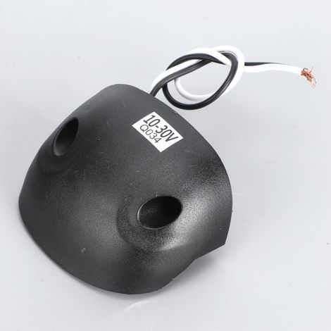 2 wasserdichte LED-Kennzeichenleuchten, 4 LEDs, ABS, für Anhänger, LKW, Wohnmobil, 10–30 V, Kennzeichenbeleuchtung (1/5)