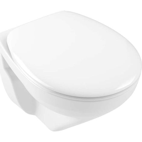 V&B Wand-WC-Combi-Pack O.NOVO 36x49cm, mit WC-Sitz, Direct Flush, weiß (1/3)