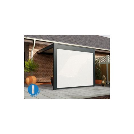 Store Zippé Motorisé 3m Anthracite Pour Pergola Bioclimatique O ORIAL Made in France (1/5)