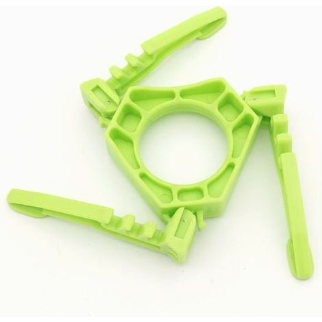 vert Support de Réservoir de Gaz en ABS Antidérapant Réchaud à Gaz Stand Pliable Cartouche Canister Support Trépied Multi-usages Portable pour Camping Randonnée Pique-nique Cuisson (1/5)