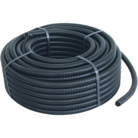 cf 25 mt de tuyau ondulA avec tire-fil 16 mm pour les systA mes de cA bles A lectriques