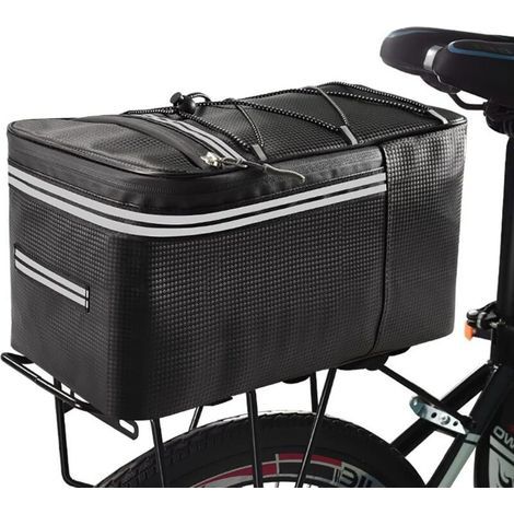 Rapanda – Sacoche à outils latérale étanche 15L – Polyester imperméable – Bandes réfléchissantes – Installation rapide pour vélo